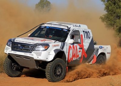 CAL-x Racing Car in action